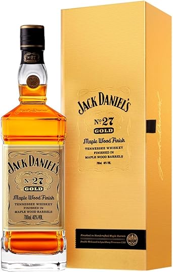Amazon Co Jp バレンタインに ジャックダニエル ゴールド ウイスキー アメリカ 700ml ギフトbox入り 食品 飲料 お酒