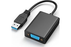 USB to VGA Adapter, GANA USB 3.0 to VGA Adapter Multi-Display Video Converter- PC Laptop Windows 7/8/8.1/10,Desktop, Laptop, 