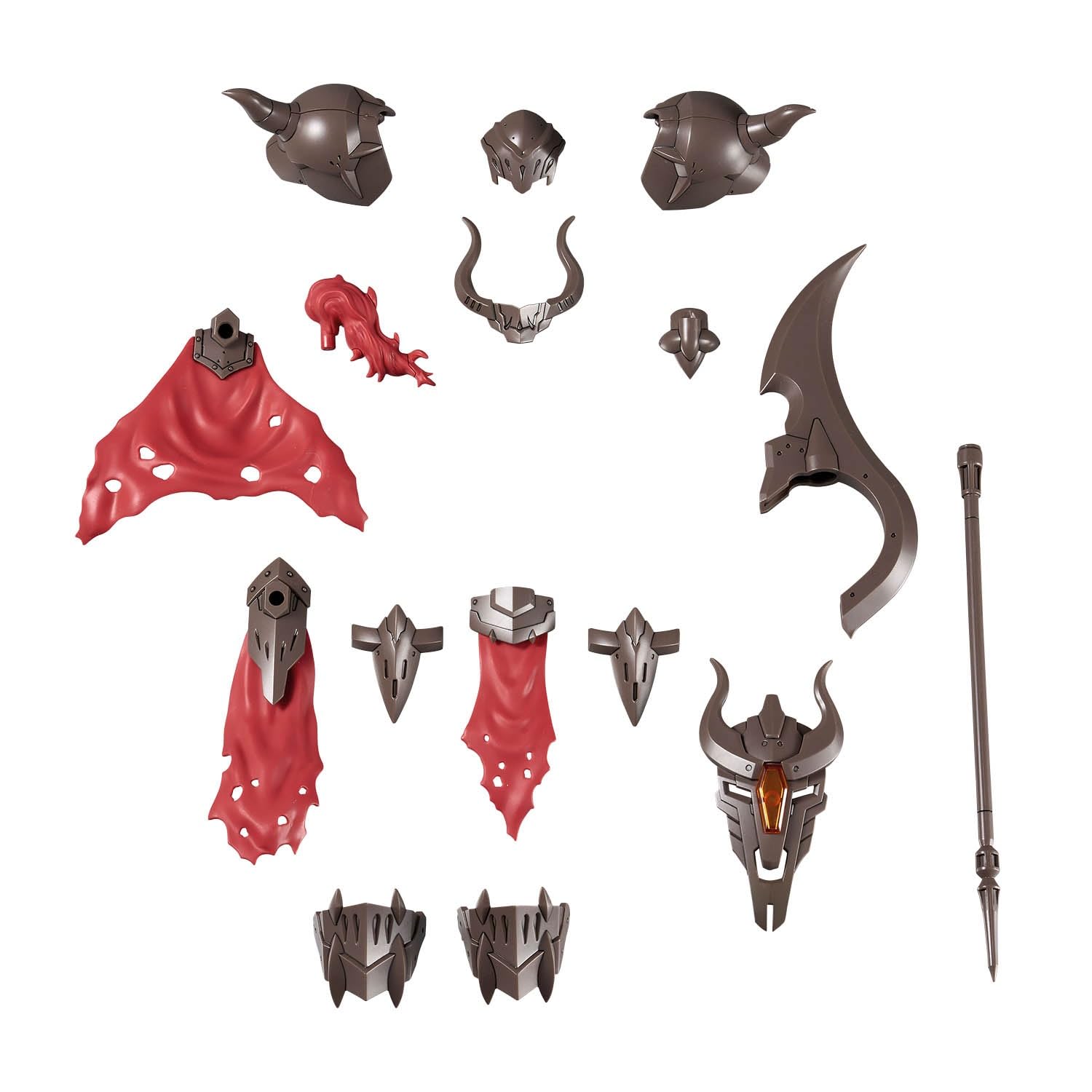 Bandai Spirits 30MF Class-Up Armor (Liber Warrior), Color-coded Plastic Model