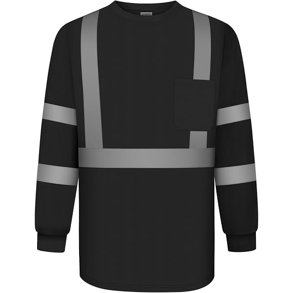 AYKRM T-shirt haute visibilité avec logo imprimé personnalisé