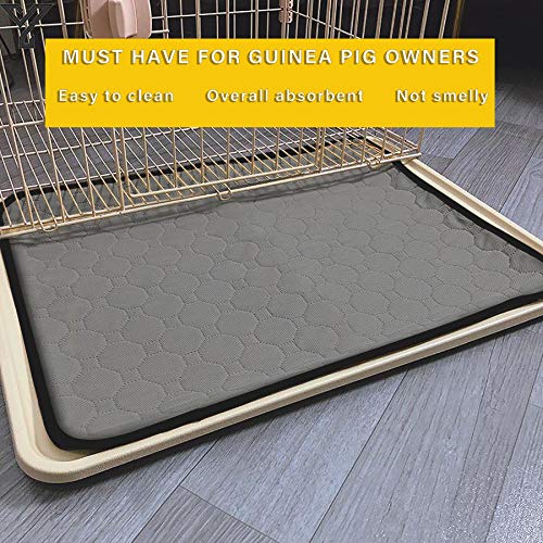 Guinea Pig Cage Liners, Guinea Pig Bedding Super Absorbent, Washable