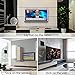 HDTV Antenna, MIESCHER Indoor Amplified Digital TV Antenna with Detachable Amplifier Signal Booster (1080P / VHF / UHF / 50 Miles Range) and 10ft Coaxial Cable, Free Local Channels for Life - Black