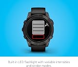 Garmin epix Pro Gen 2 Sapphire 47mm Smartwatch Advanced Training LED Flashlight view 5