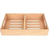 Mantello Spanish Cedar Cigar Tray, Adjustable Divider, Fits Large Humidors, for Humidor or Walk-in Closet 12.5" x 7.5"x 2.25"