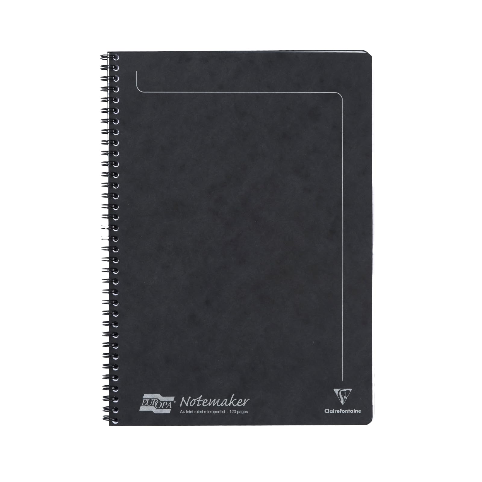 Europa A4 Side Bound Note Maker - Black (Pack of 1)