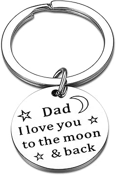 daddy daughter keyring