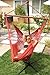 Hammock Chair Hanging Rope Chair Porch Swing Outdoor Chairs Lounge Camp Seat At Patio Lawn Garden Backyard-300lbs Weight Capacity-(Yard Green)