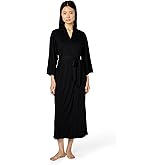 Natori Shangri La Long Robe with Kimono Sleeves, Bathrobe for Women