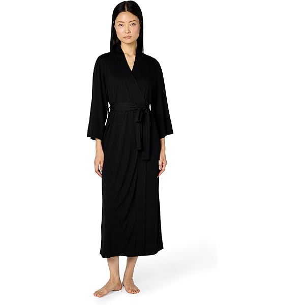 Natori Women's Shangri-La Gown,Black,Small at Amazon Women's