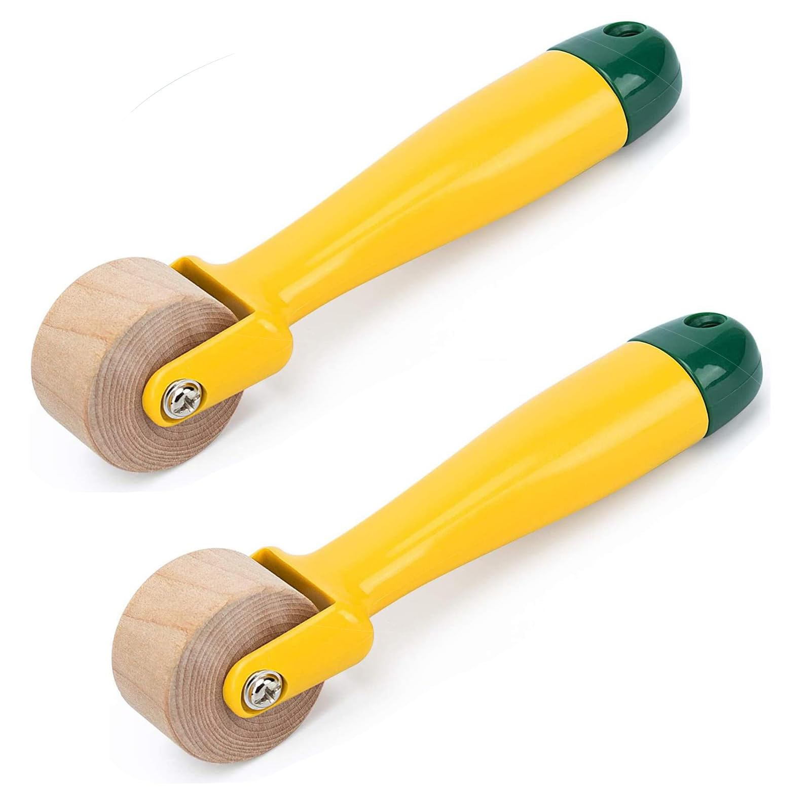 2 Pack Seam Roller for Sewing, Quilting, and Wallpaper - Ergonomic Seam Roll & Press Roller, Ideal for Sewing Projects, Wallpaper, and Home Decoration, Handy Craft Tool