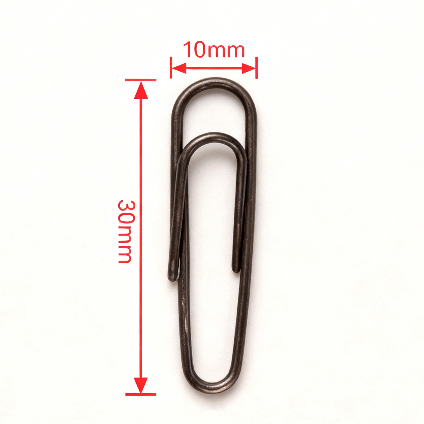 Amanaote Gun Black Safety Pins 30mm X 10 mm Size Jewelry for Kilts Blankets Skirts Crafts Pack of 30