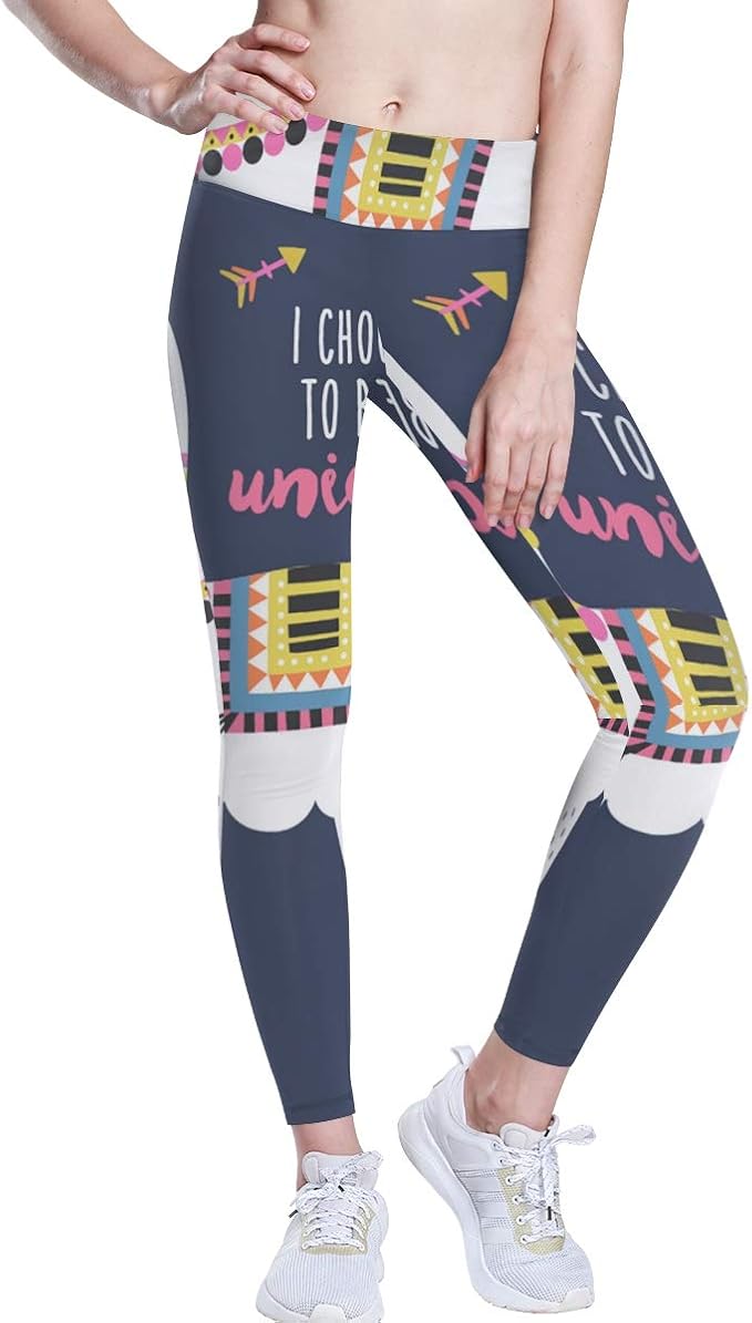 unicorn yoga leggings