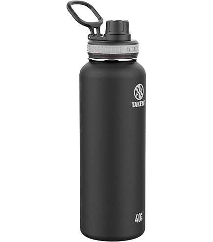 Navigate 40 Oz Insulated Stainless Steel Water Bottle - Keeps Cold 24H, Hot 12H