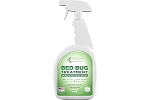 Hygea Natural Lice, Mite, and Bed Bug Natural Spray - Child & Pet Friendly - Immediate Results - Stain & Odor Free (24 Ounce)