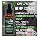 New Premium Hemp Seed Oil – 100% Organic, Pure, Vegan – Best Full Spectrum Supplement Tincture for Healthy Women & Men – Helps Skin, Hair, Chronic Pain & More (Natural Peppermint, 250mg)