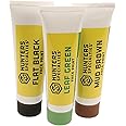Hunters Specialties Long-Lasting Easy-to-Use Concealment Camo Creme Tube Makeup for Hunting - Woodland Camo Kit