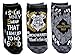 Hyp Harry Potter Marauder's Map Juniors/Womens 3 Pack Ankle Socks Shoe Size 4-10