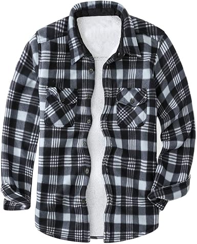 flannel winter jacket