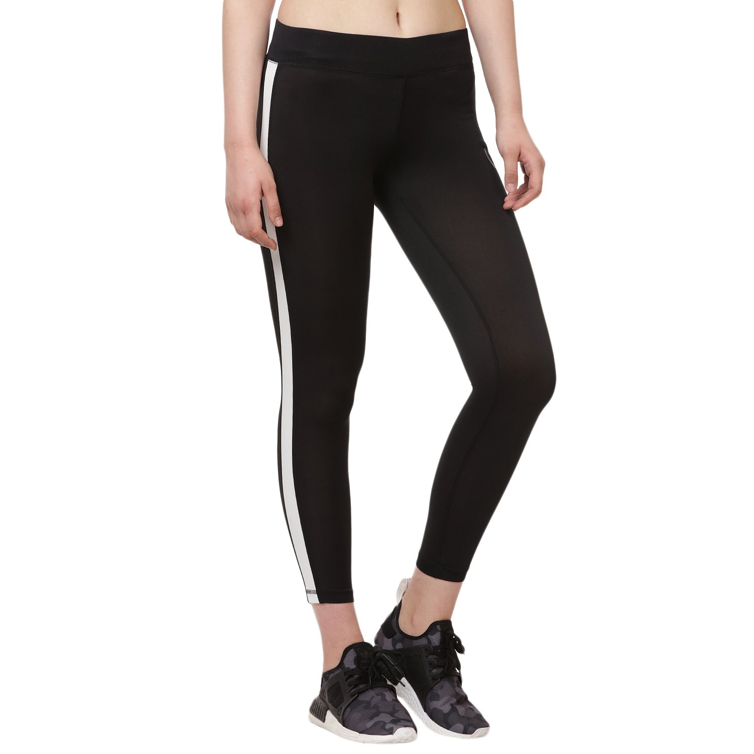 onesport womens sports black tights-onsp54blk