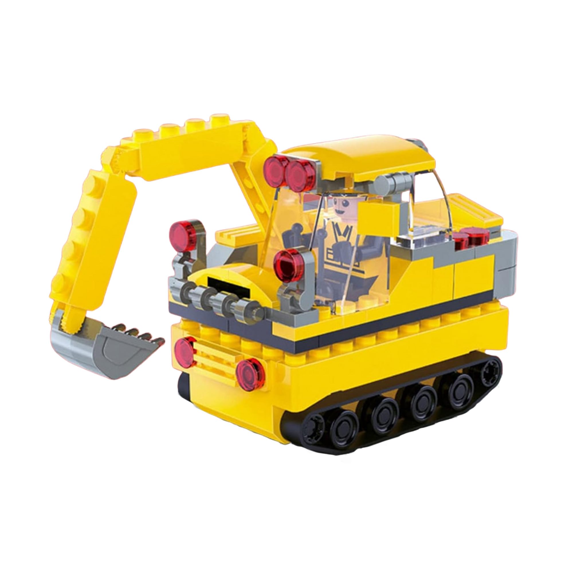 Magic Inductive Digger Toy – Battery Powered Mini Pen Digger with Optical Sensor – Follows Any Drawn Line with Pen & Paper – Interactive STEM Learning Gift for Kids Boys & Girls Ages 5+