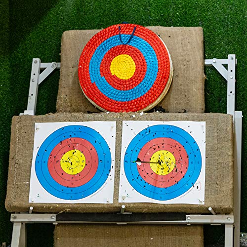 TOPARCHERY Archery Target 3 Layers 20 inch Traditional Solid Straw