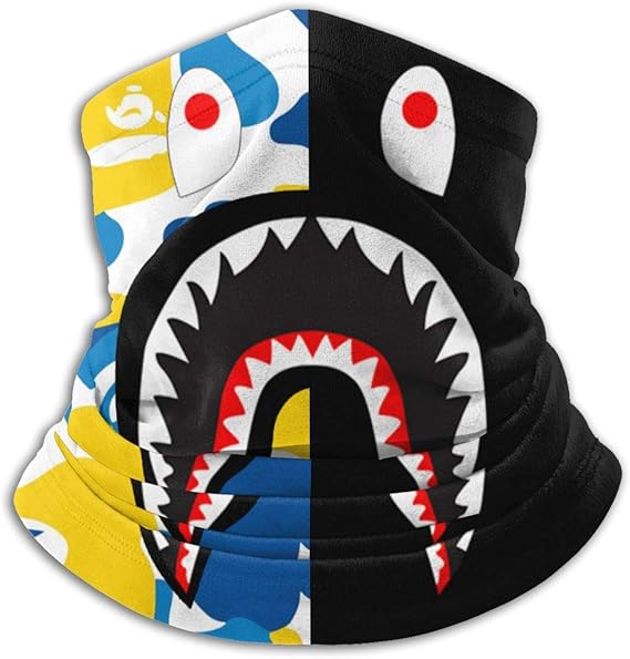 Bape Scarf Face Mask Bandanas Balaclava Face Covering, Neck Gaiter