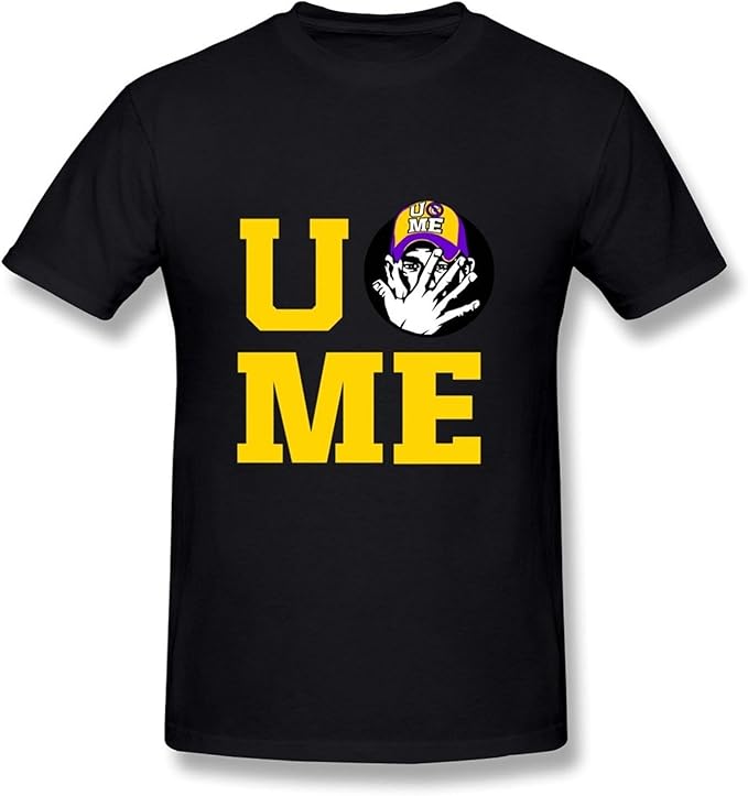 Men S John Cena U Can T See Me Logo T Shirt Amazon De Bekleidung