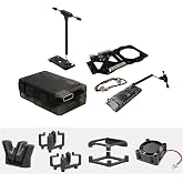 RunCam XF C-20T/C-20D FPV Gimbal Mount Kit with FPV Head Tracking Transmitter &amp; RX,Cooling Fan, Antenna Mount-Compatible with DJI O3,O4,O4 PRO,Walksnail Avatar,Moonlight for RC Cars,Airplanes,Drones
