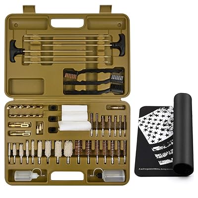 Iunio Universal Gun Cleaning Kit - Complete Set For Pistol, Rifle & Shotgun