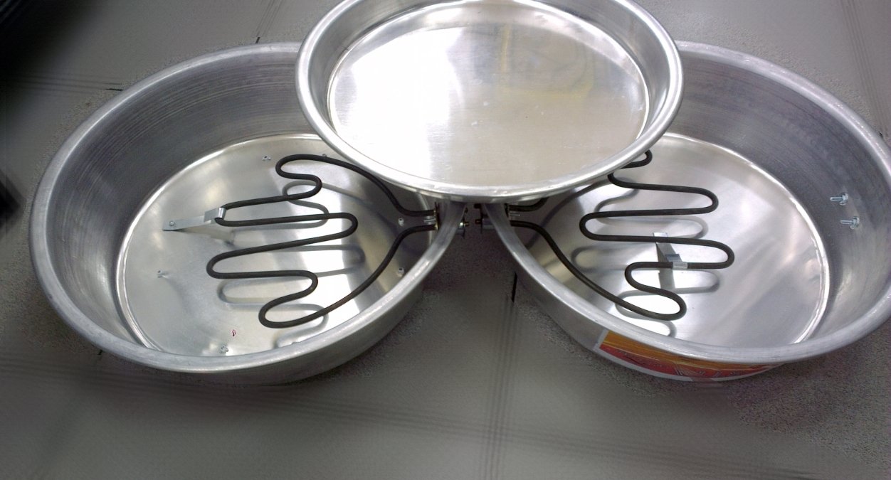 Pita Pot bread oven 220V 34Cm plate dual electric air heating tube High