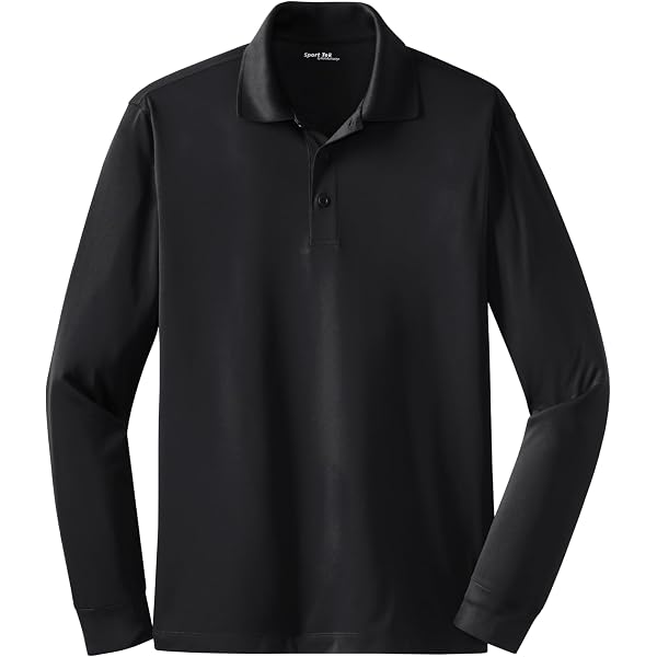 SPORT-TEK Unisex Long Sleeve Micropique Sport-Wick Polo | Collared