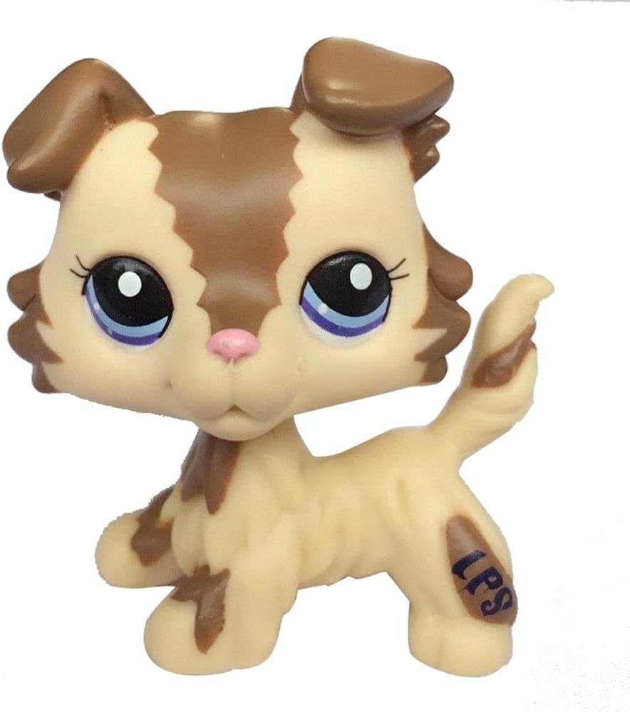 Meidexian888 Figure Toy Dog, Cute Dog LPS Pet Shop Cream Toy Party Decorations