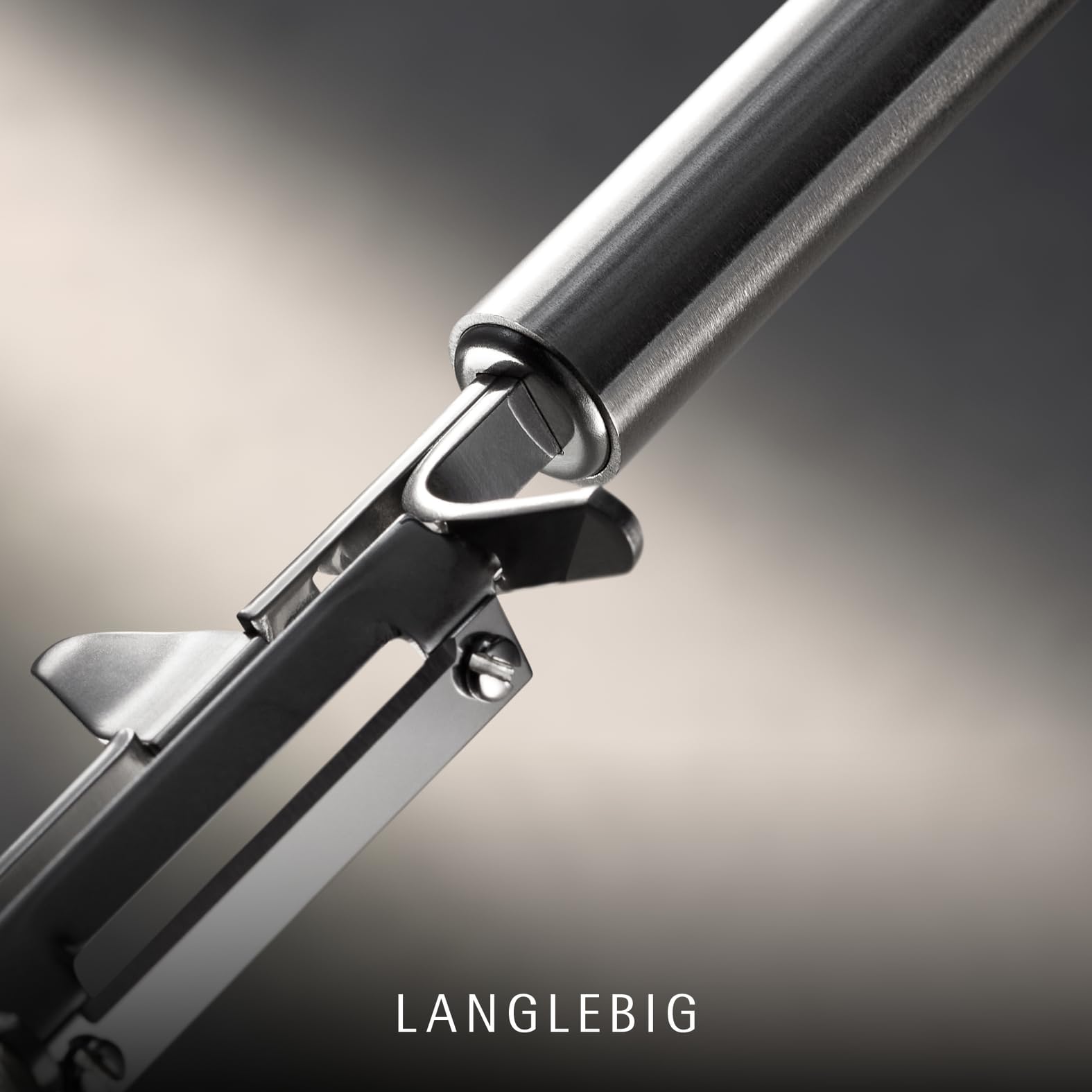 WMF Profi Plus Kartoffelschäler Pendelklinge 19 cm, Pendelschäler einschneidig, Sparschäler, Gemüseschäler, Cromargan Edelstahl teilmattiert, spülmaschinengeeignet 3