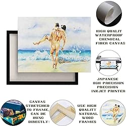 Men'S Art-Watercolor Painting Gay Man-Gay Art