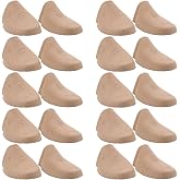 Garneck 20 Pairs Shoe Trees for Sneakers, boots, Paper Pulp Shoe Shapers | Anti Crease Shoe Inserts, Shoe Shape Holders, Brown, US Men 6-7.5, Women 7.5-9, Closet and Travel Storage