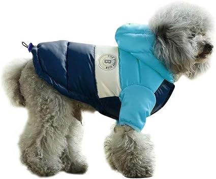 Pet Artist Manteau Dhiver à Capuche Pour Chien Avec Trou De