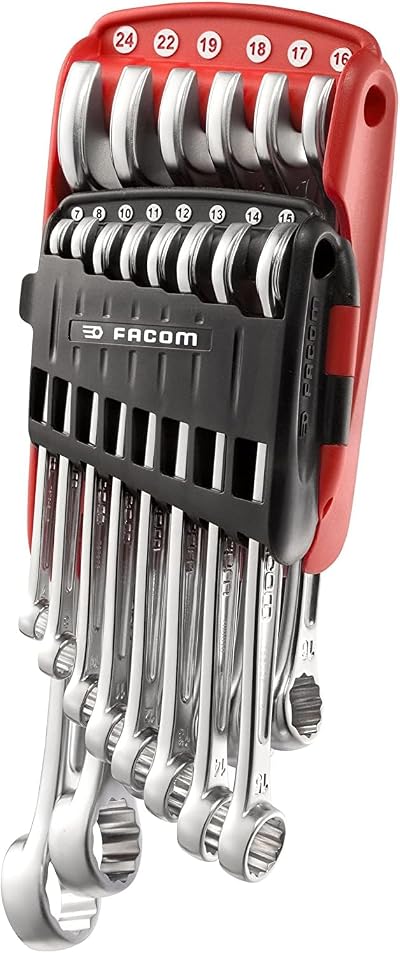 Facom 440.JP14 440 Series Metric Combination Wrench Set 14 pcs