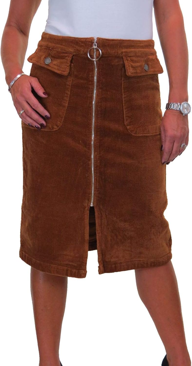 Womens corduroy pencil skirt Clearance