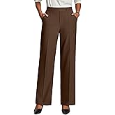 IUGA Womens Dress Pants Stretchy Work Pants Business Casual Wide Leg Slacks Trousers Office Outfits