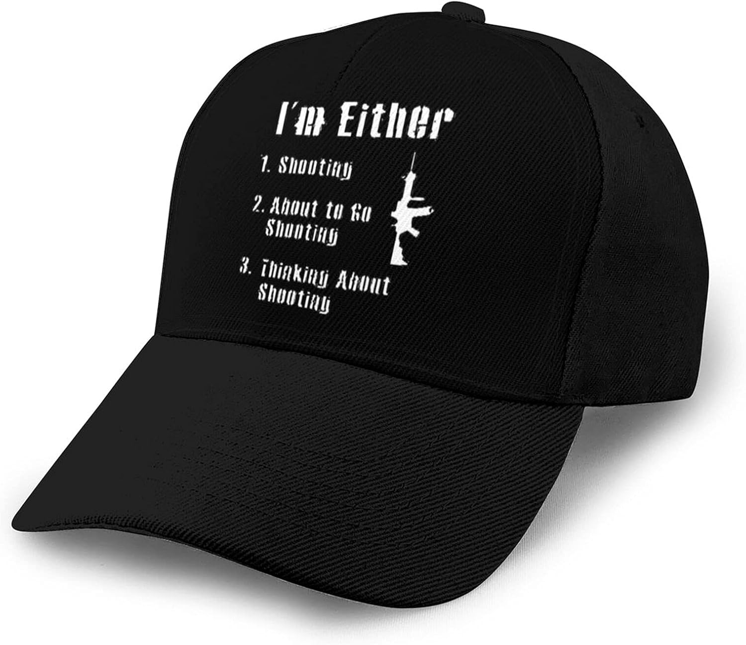 I'm Either Shooting About to Go Shooting Men's Novelty Baseball Cap