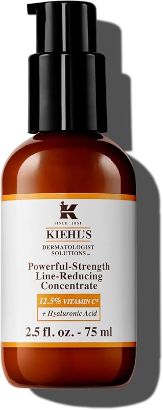 Sérum Visage Anti-Rides Vitamine C 12,5% Acide Hyaluronique