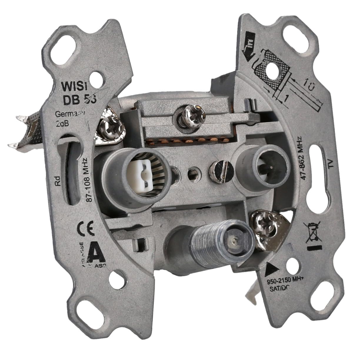 Busch-Jaeger 0232-101 Antenna socket insert Radio/TV/SAT