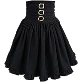 Goth Cute Mini Pleated Corduroy Skirt Women Cosplay High Waisted Short Vintage Tutu Elegant A Line Ruffle Flare Skirts
