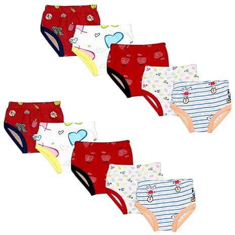 Clap Baby Boys And Baby Girls Soft Printed Cotton Panties Inner