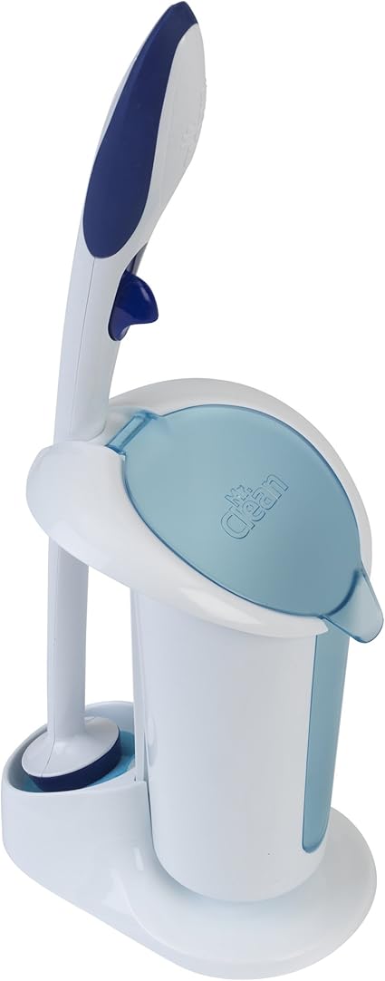 Amazon Com Mr Clean Kit Magic Eraser Toilet Scrubber White Blue Home Kitchen