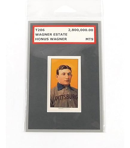 Amazon.com: T-206 Honus Wagner 1909-11 Reprint Vintage Baseball Card~Pittsburgh  Pirates : Sports & Outdoors
