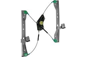 TRQ Front Left Window Regulator Drivers Side Compatible with 2012-2013 Mercedes-Benz C250 2008-2013 C300 C350 C63 AMG 2010-2013 E350 E550 E63 AMG