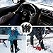 Winter Ski Gloves Cold Proof Insulated Work Glove for Driving Cycling Hiking Snow Skiing - Deerskin Suede Leather Warm Polar Fleece Waterproof Windproof Hand Warmer for Men and Women Grey-Black XL