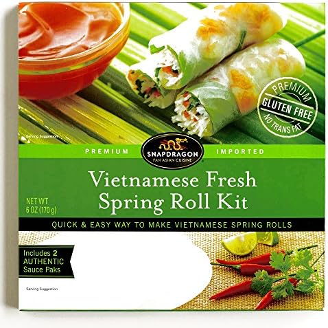 Snapdragon Vietnamese Spring Roll Kit 6 oz each (4 Items Per Order)
