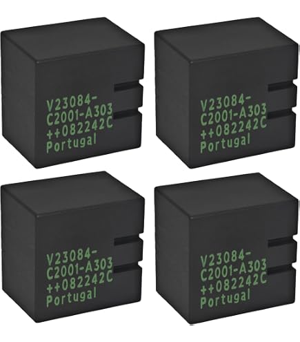 Lot De 5 Modules Relais Pour BMW E46/E38 - Remplacement Référence V23084-C2001-A303 - Pour Verrouillage Central, Lève-vitres - 4